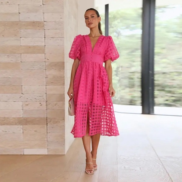 NIP-Tara Midi Dress - Picture 3 of 10